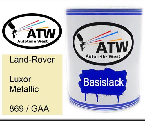 Land-Rover, Luxor Metallic, 869 / GAA: 1L Lackdose, von ATW Autoteile West.